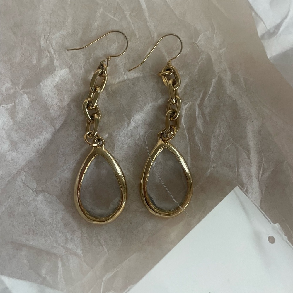 Elegant Gold Drop Earrings